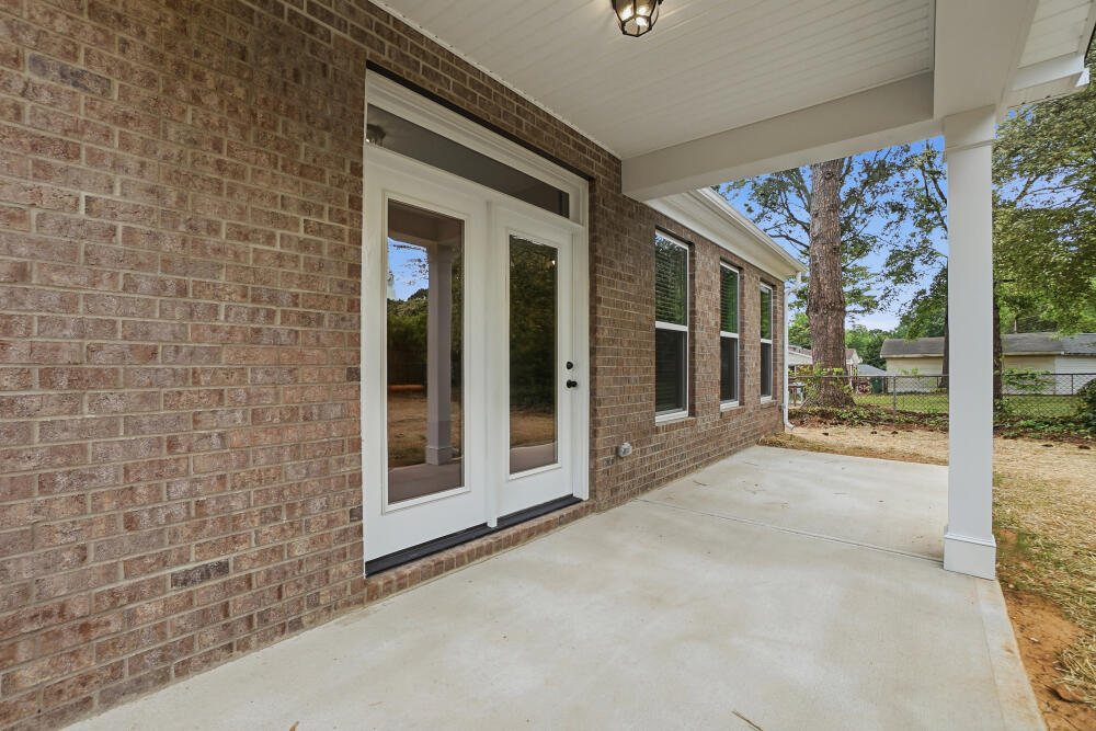 Covered porch