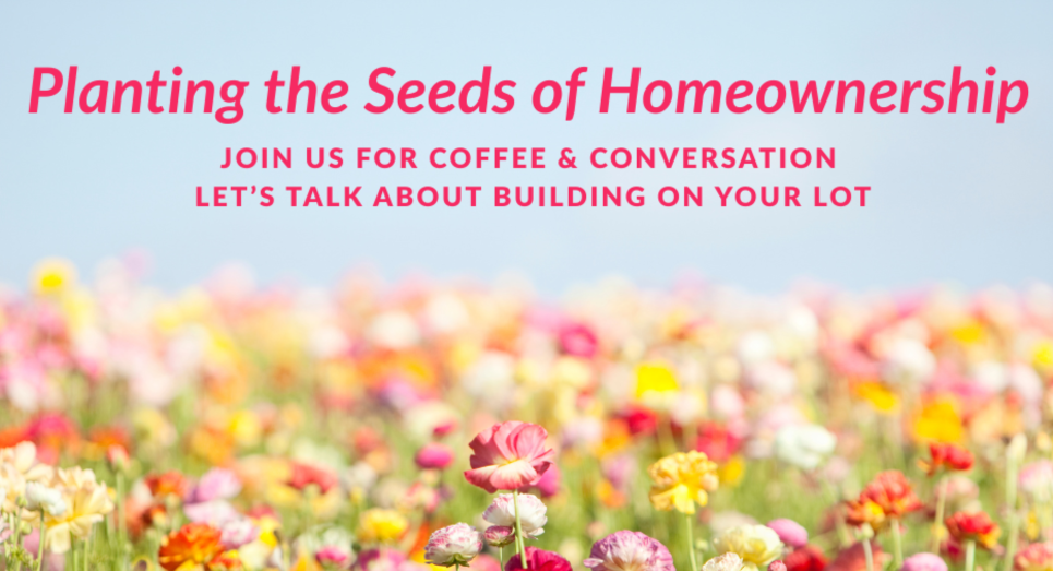 Coffee & Conversation with Build On Your Lot