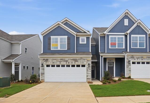 8069 Elijah F | Norman Creek Townhomes | Front Load Slab | Troutman, NC 006