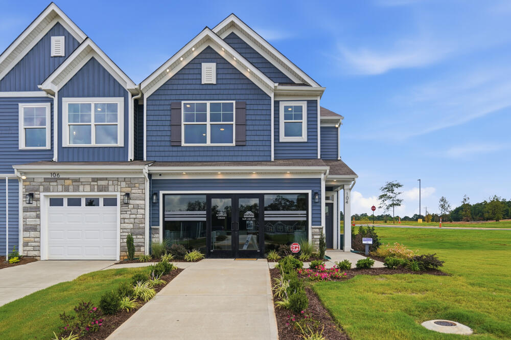 8019 Southampton B | Model Home at Norman Creek Townhomes | Front Load Slab | Troutman, NC