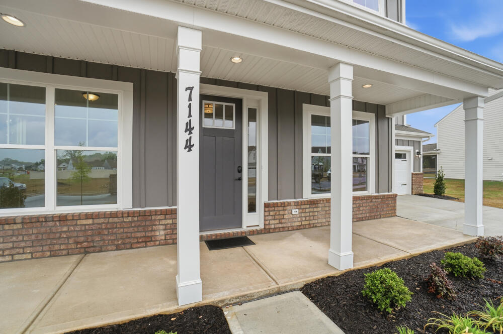 Covered front porch