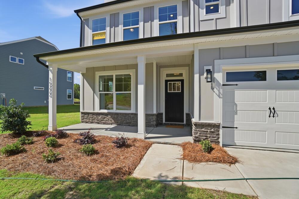 Covered front porch