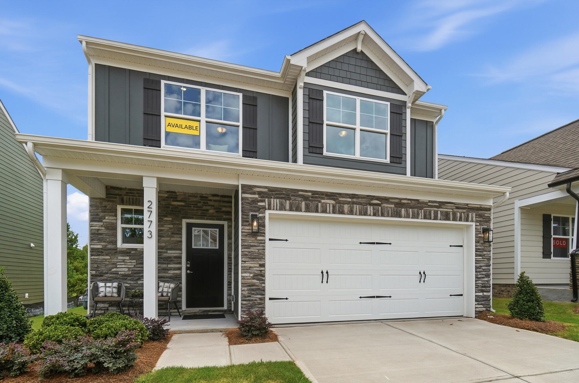 7206 Ellerbe C | Model Home at Ashton Park | Monroe, NC | Front Load | 65