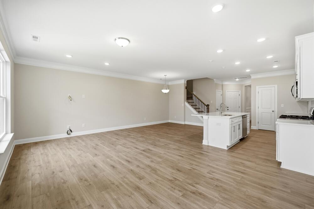 Spacious Shared Living Zone