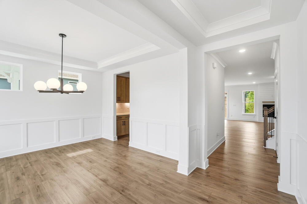 Formal dining area
