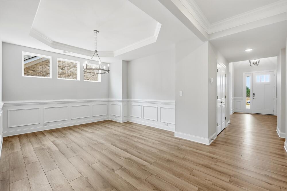 Formal dining area