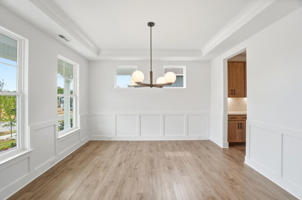 Formal dining area