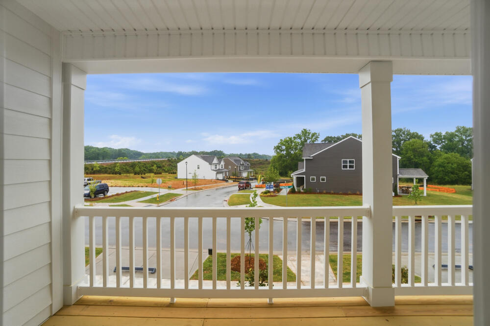 Covered balcony
