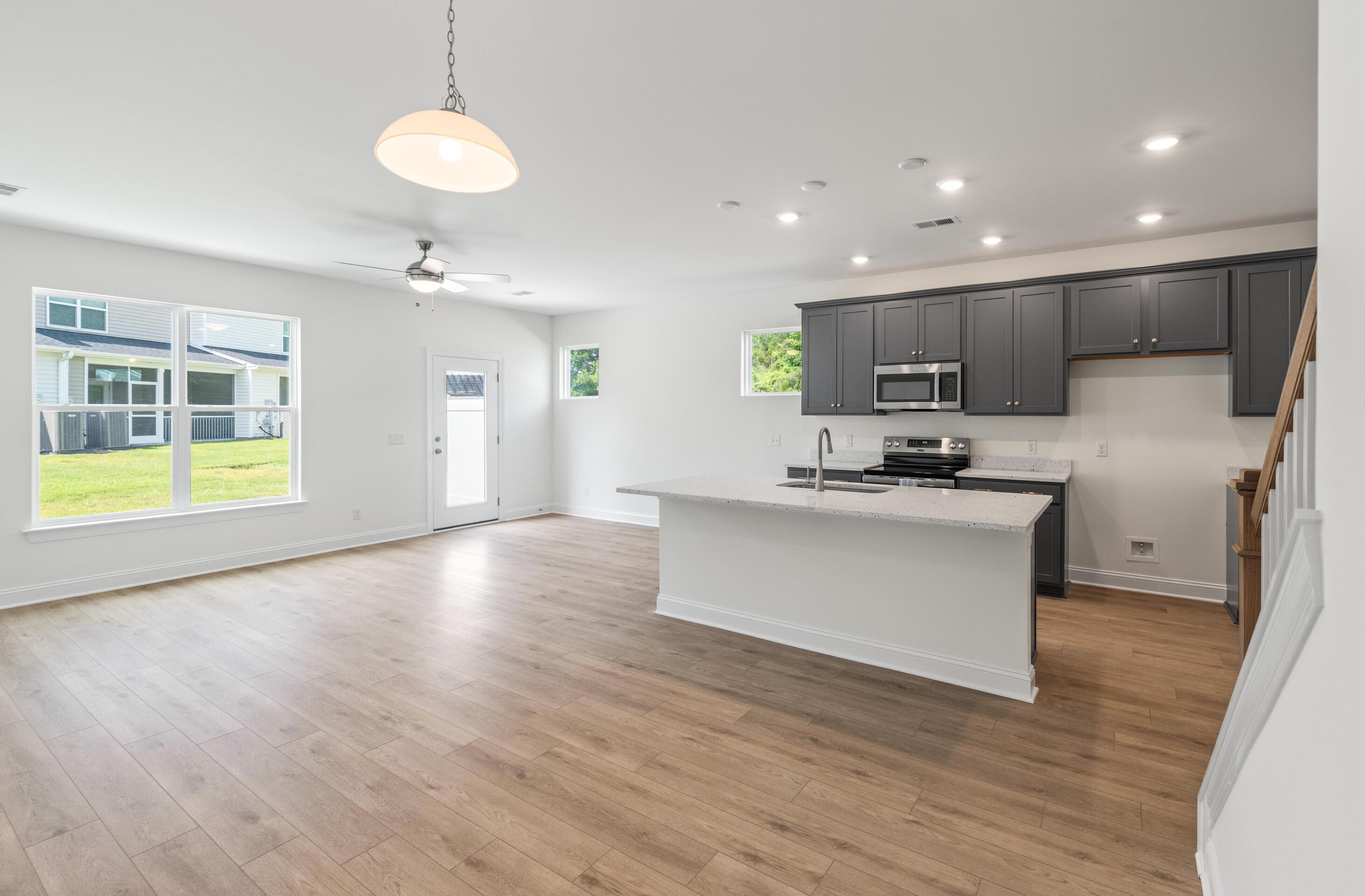 Open Concept Living Area