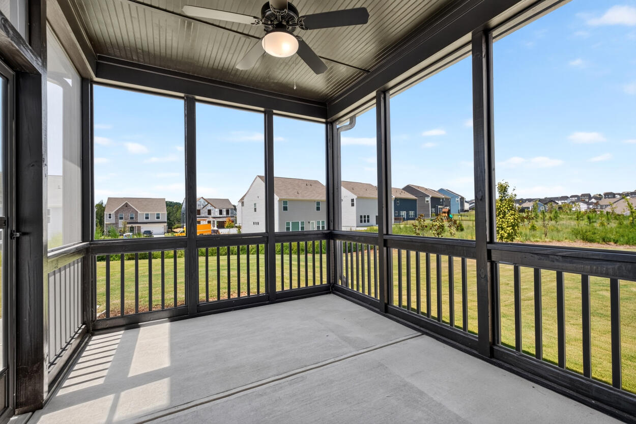 Screened porch