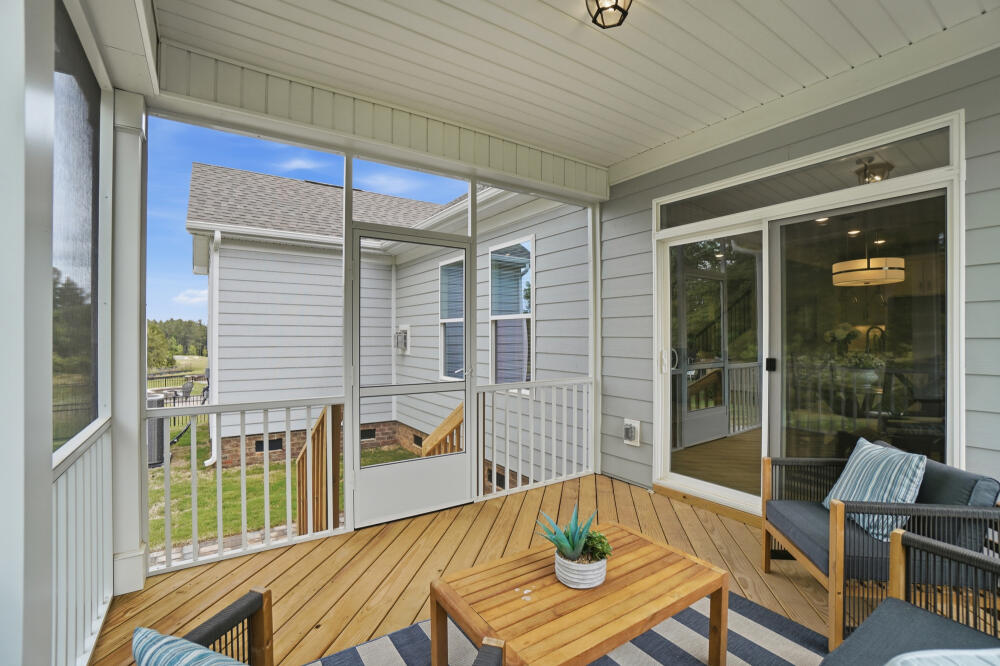 Covered porch