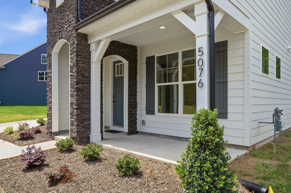 Covered front porch