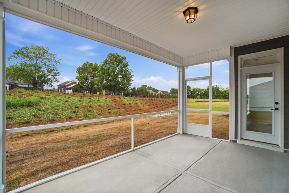 Screened porch