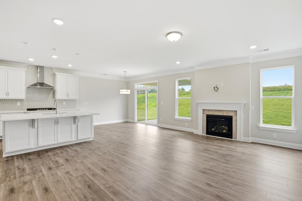 Open-Concept Living Area