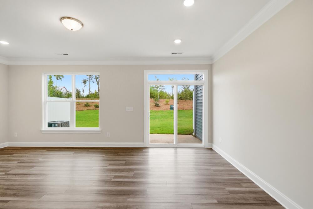 Open Living and Entertainment Space
