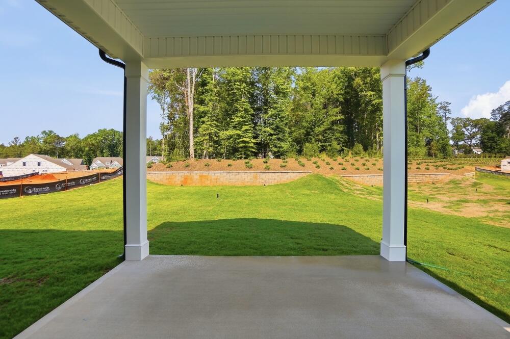Covered porch