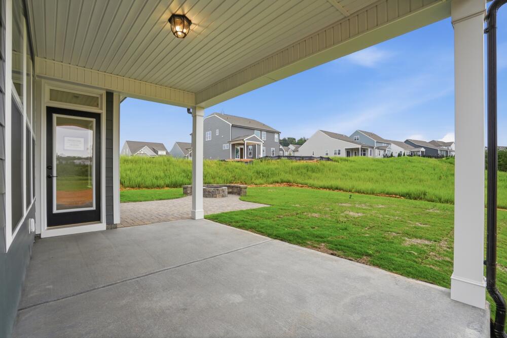 Backyard porch