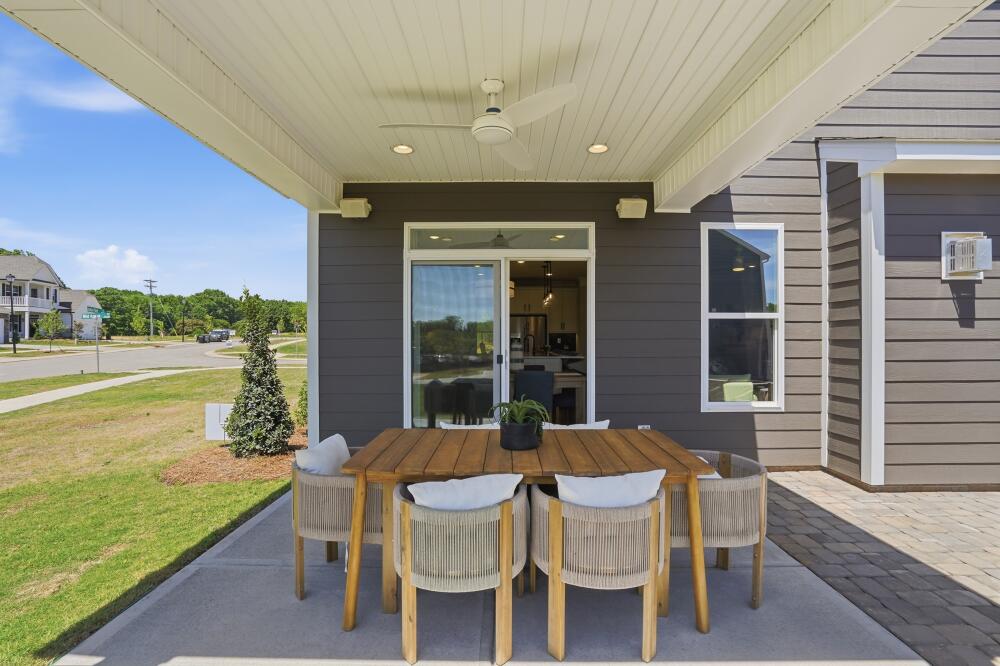 Covered porch