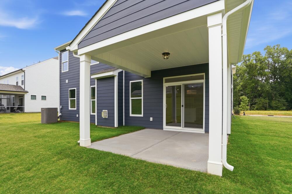 Backyard porch