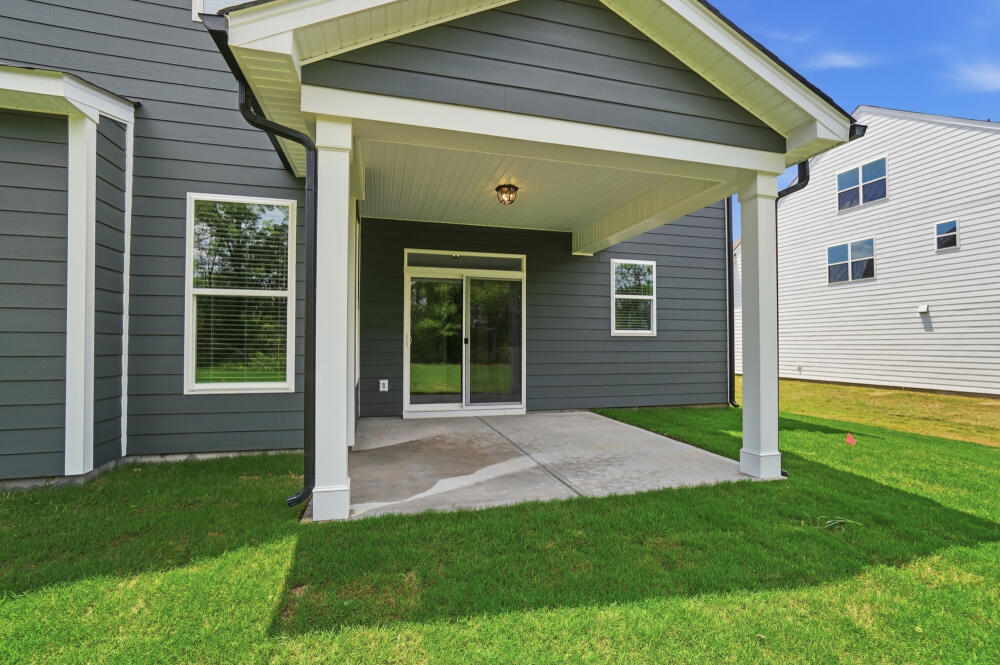 Backyard porch