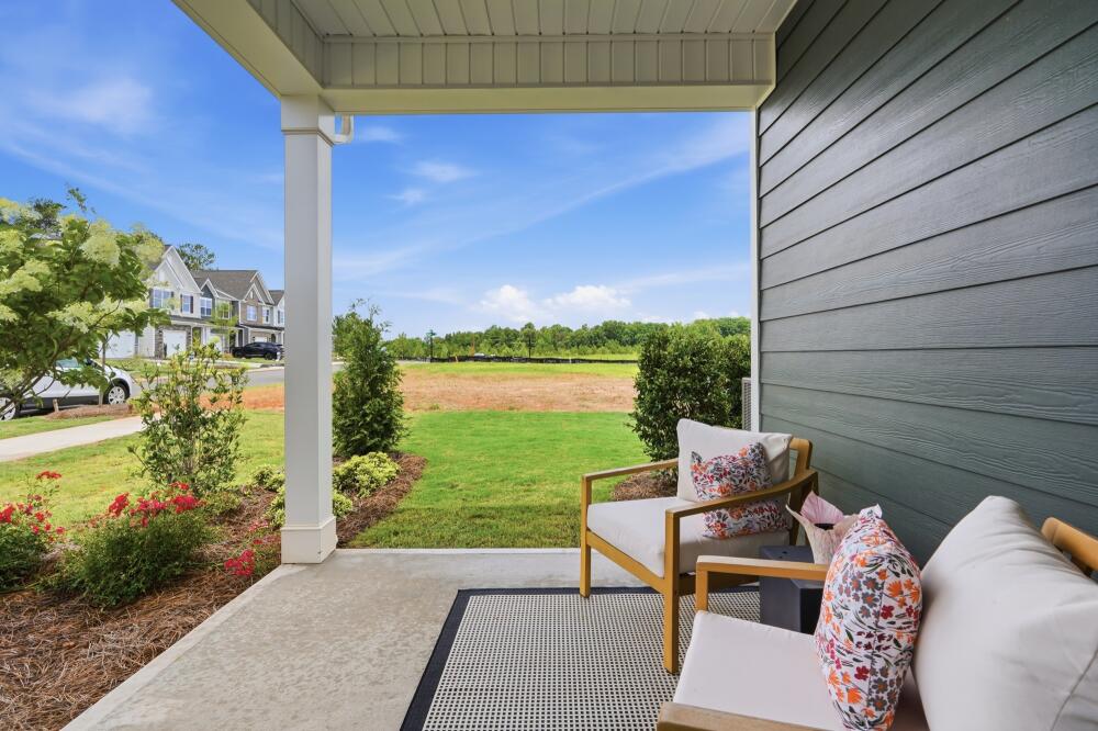 Backyard porch