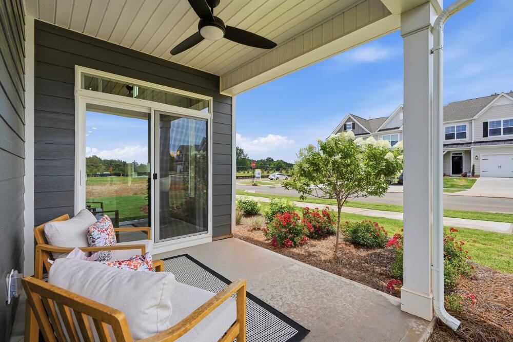 Backyard porch