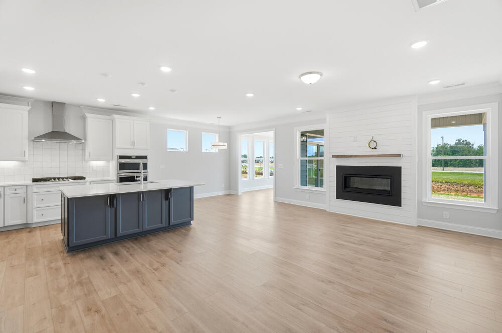 Open-Concept Living Area