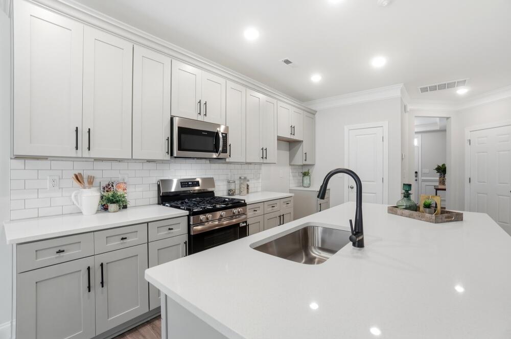 Open-Concept Kitchen Area