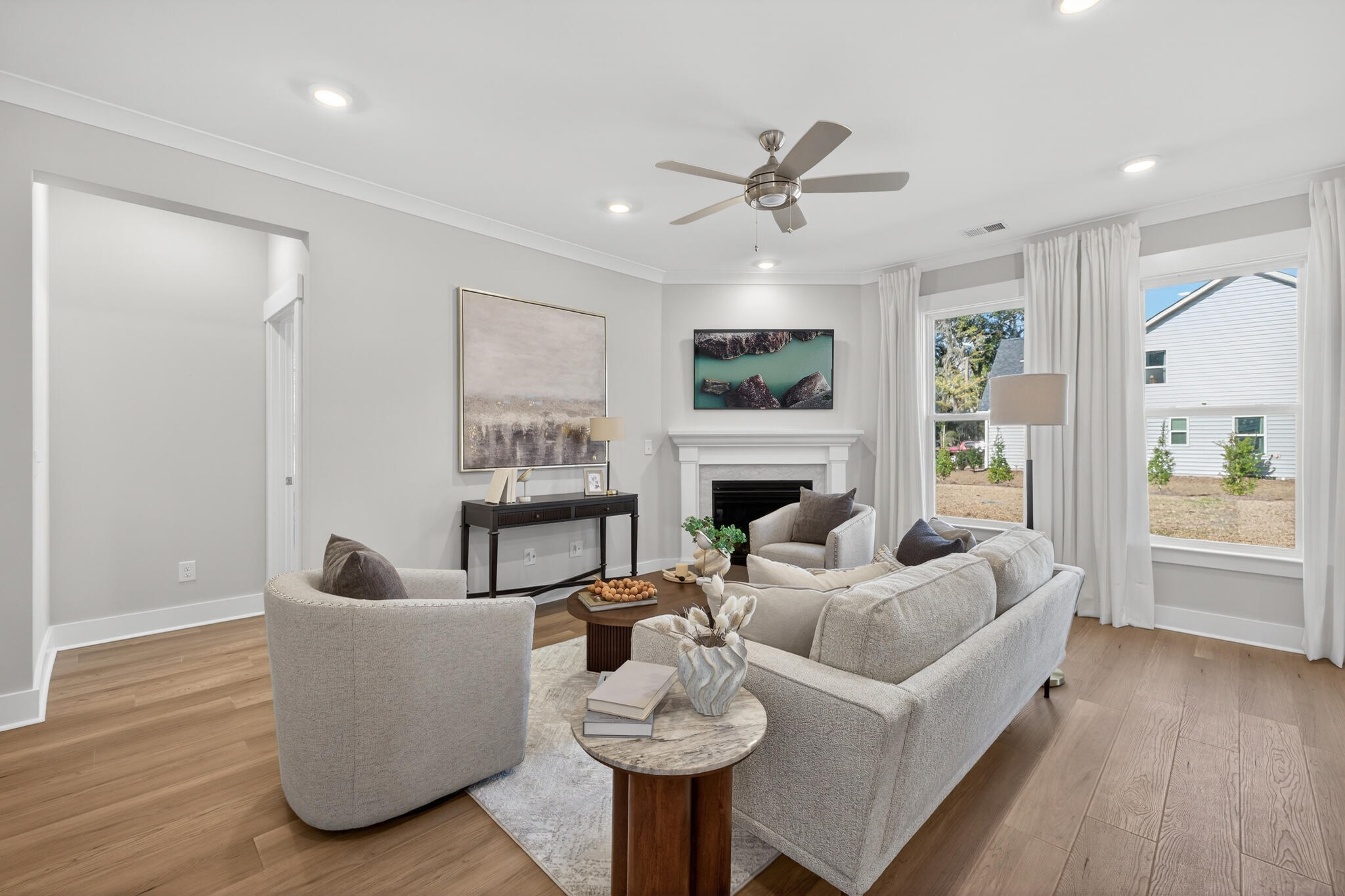 Spacious Shared Living Zone
