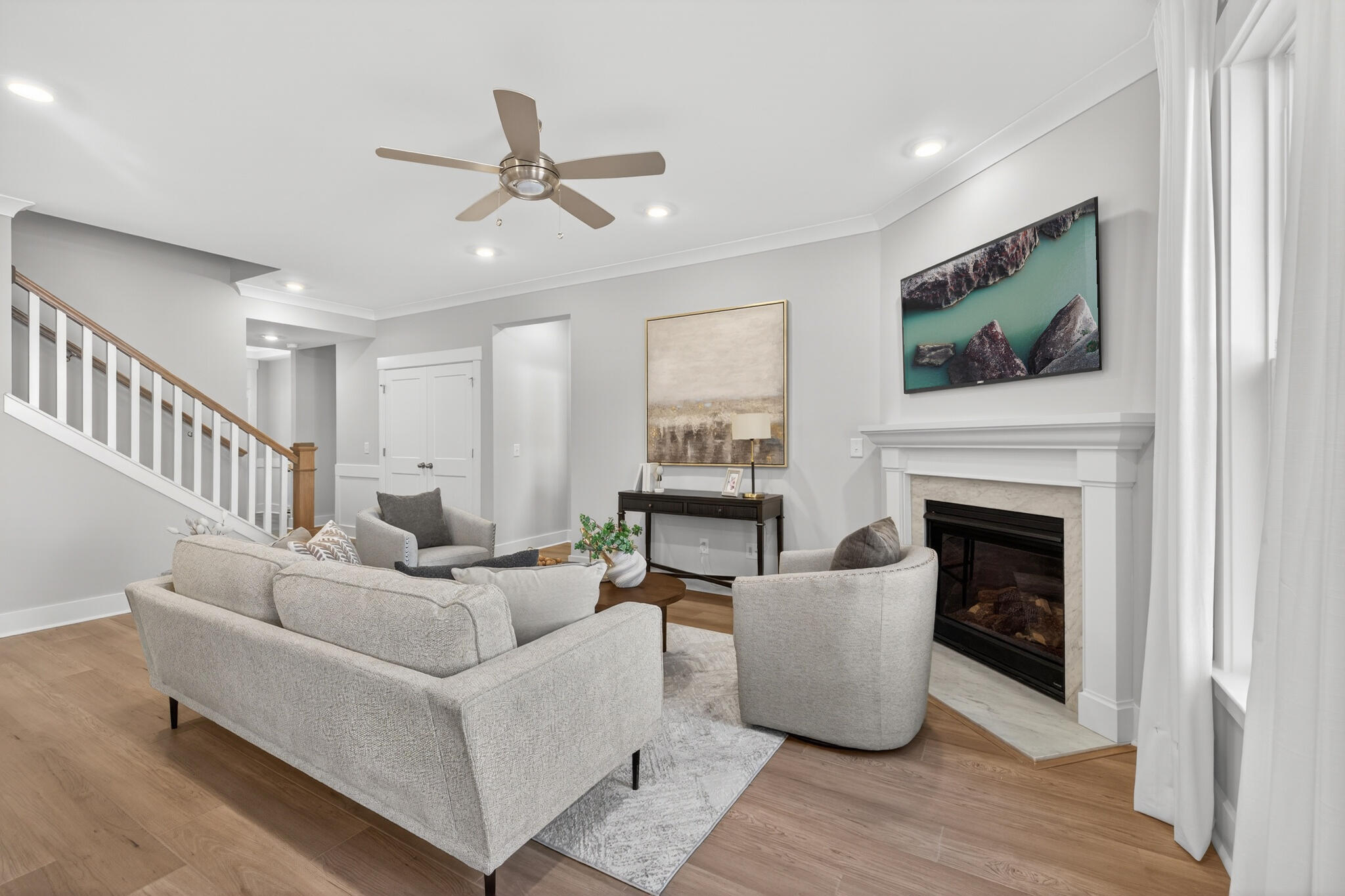 Stylish Main Living Area