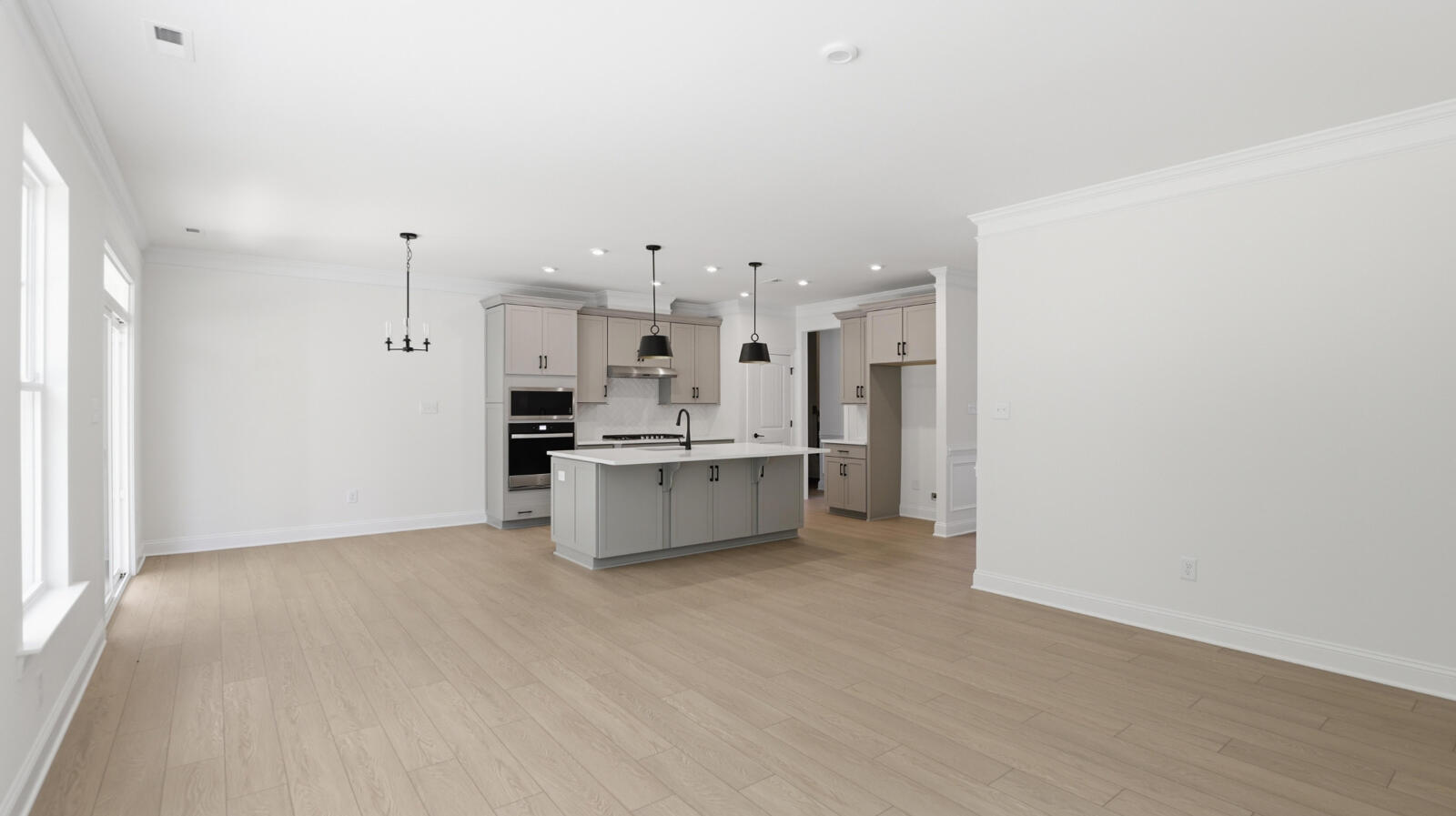 Open-Concept Living Area