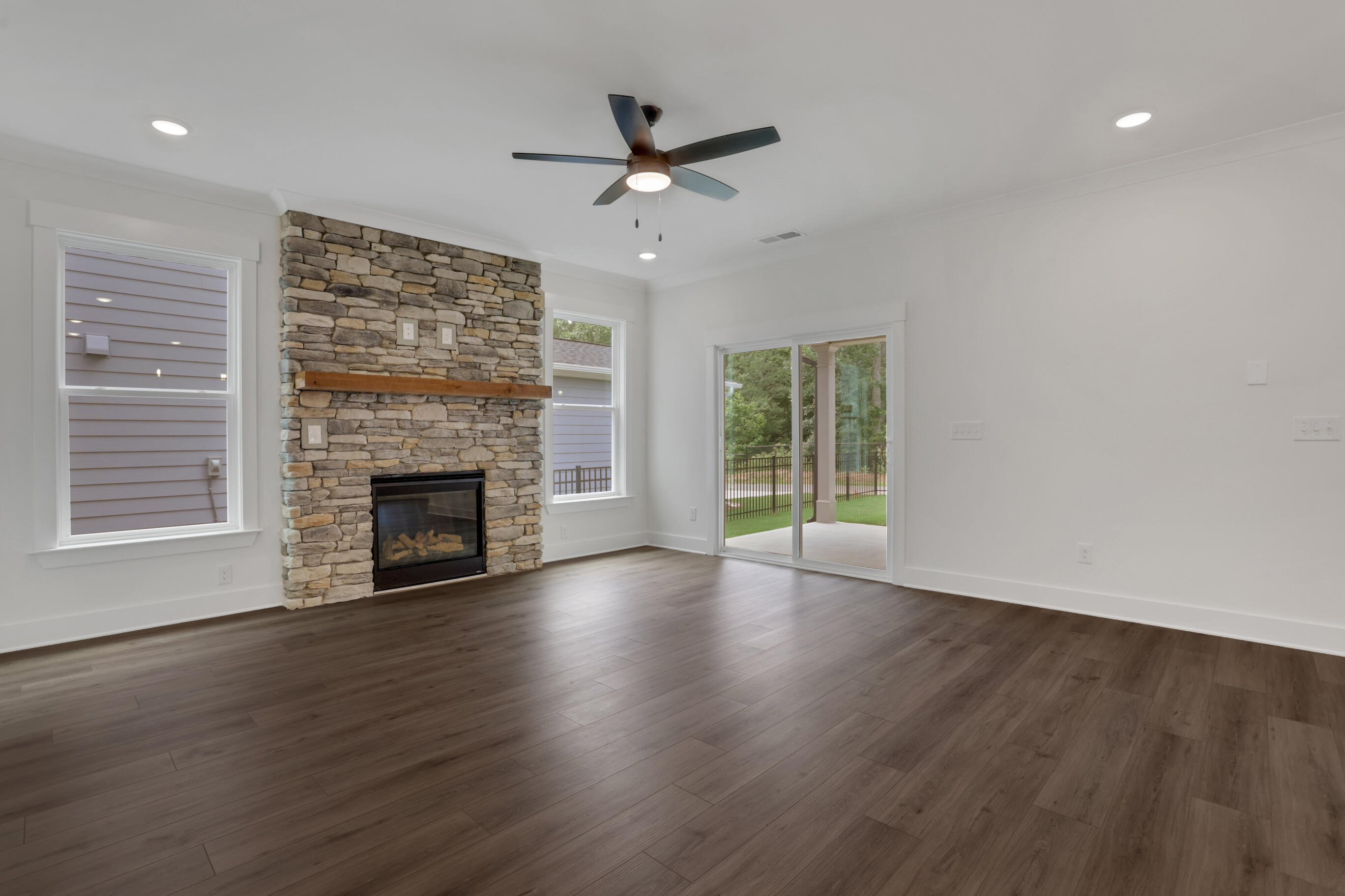 Open-Concept Living Area