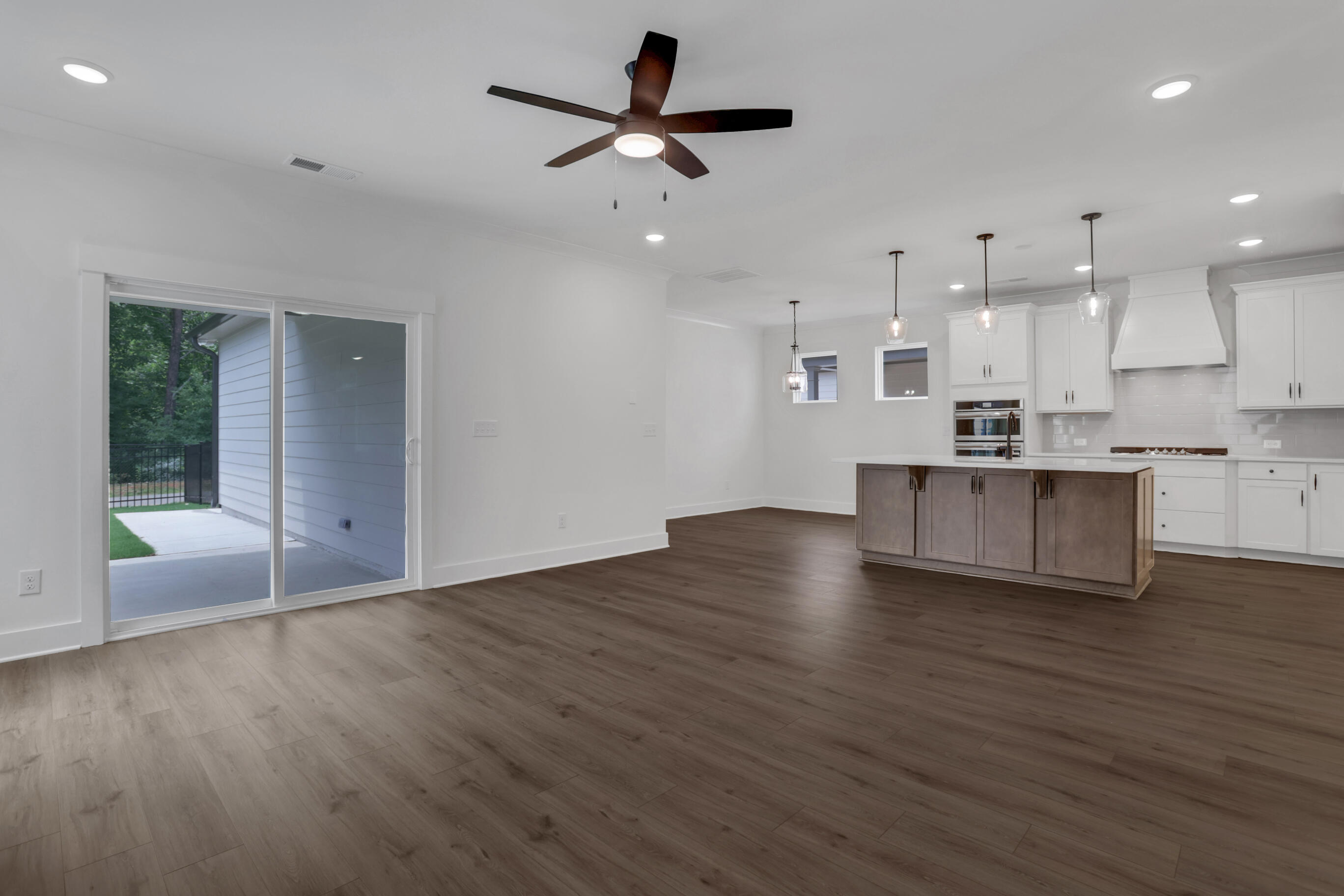 Wide-Layout Living Area