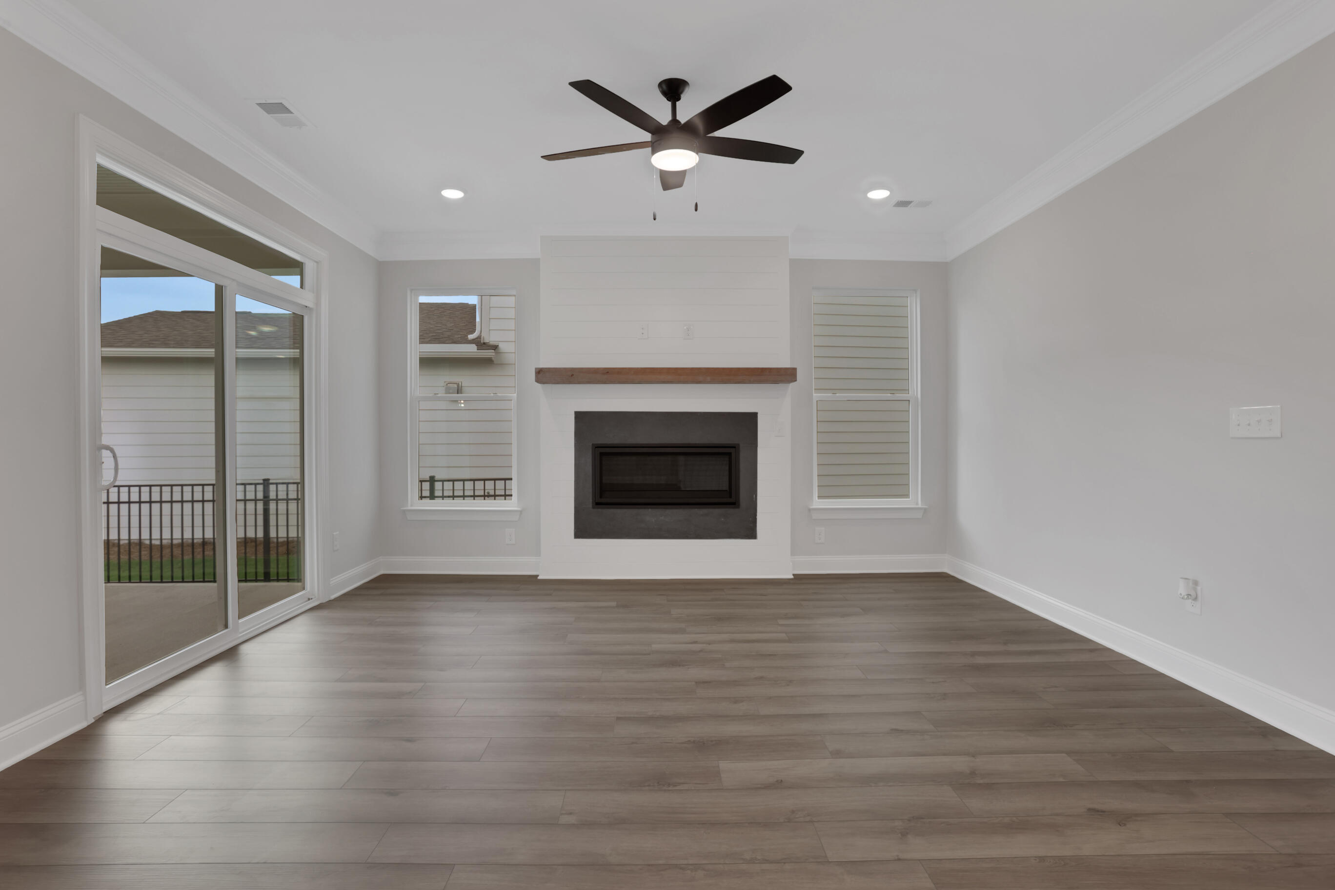 Open-Concept Living Area