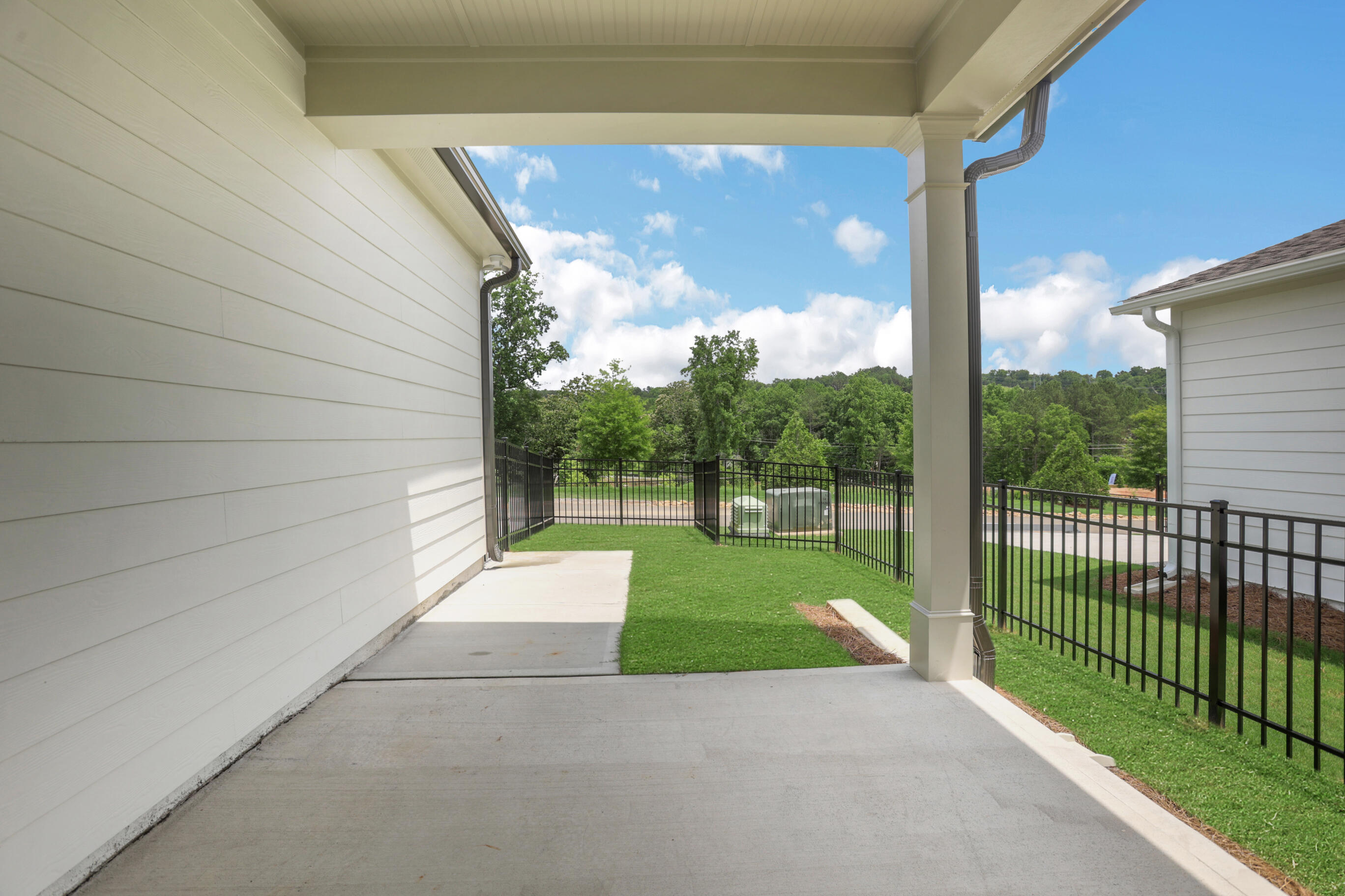 Backyard porch