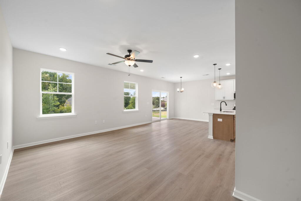 Connected Living and Lounge Area