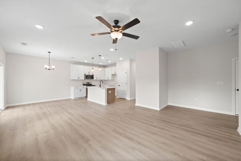 Spacious Shared Living Zone