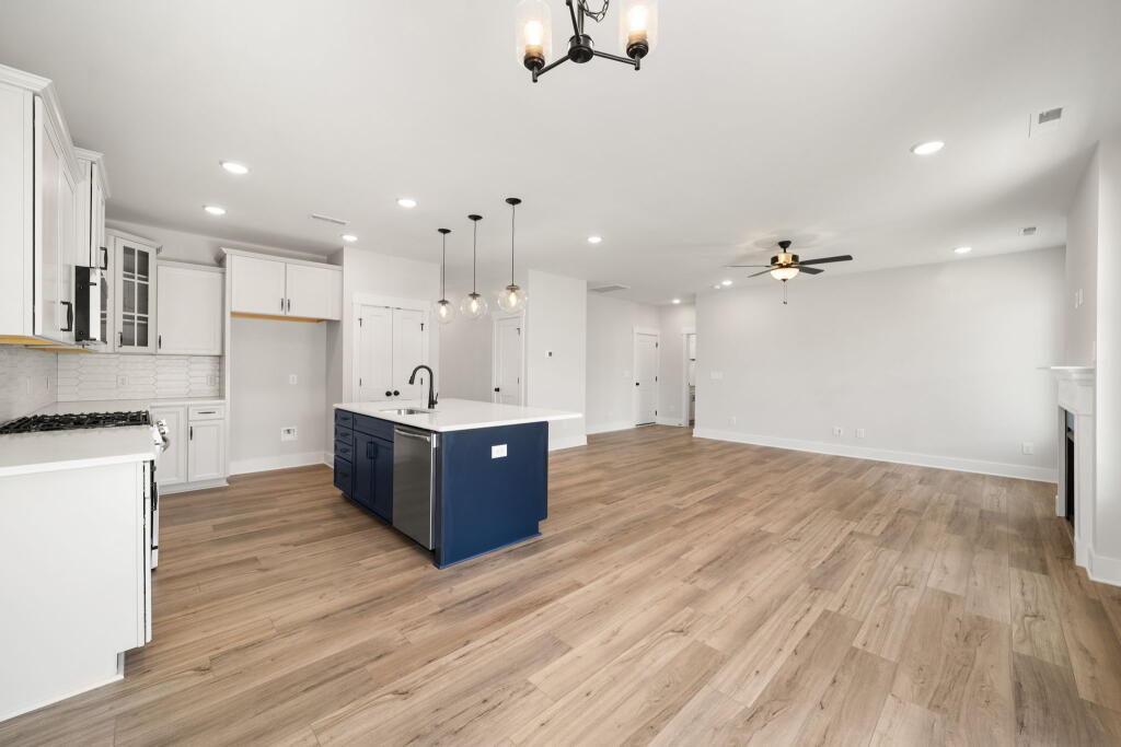 Spacious Shared Living Zone