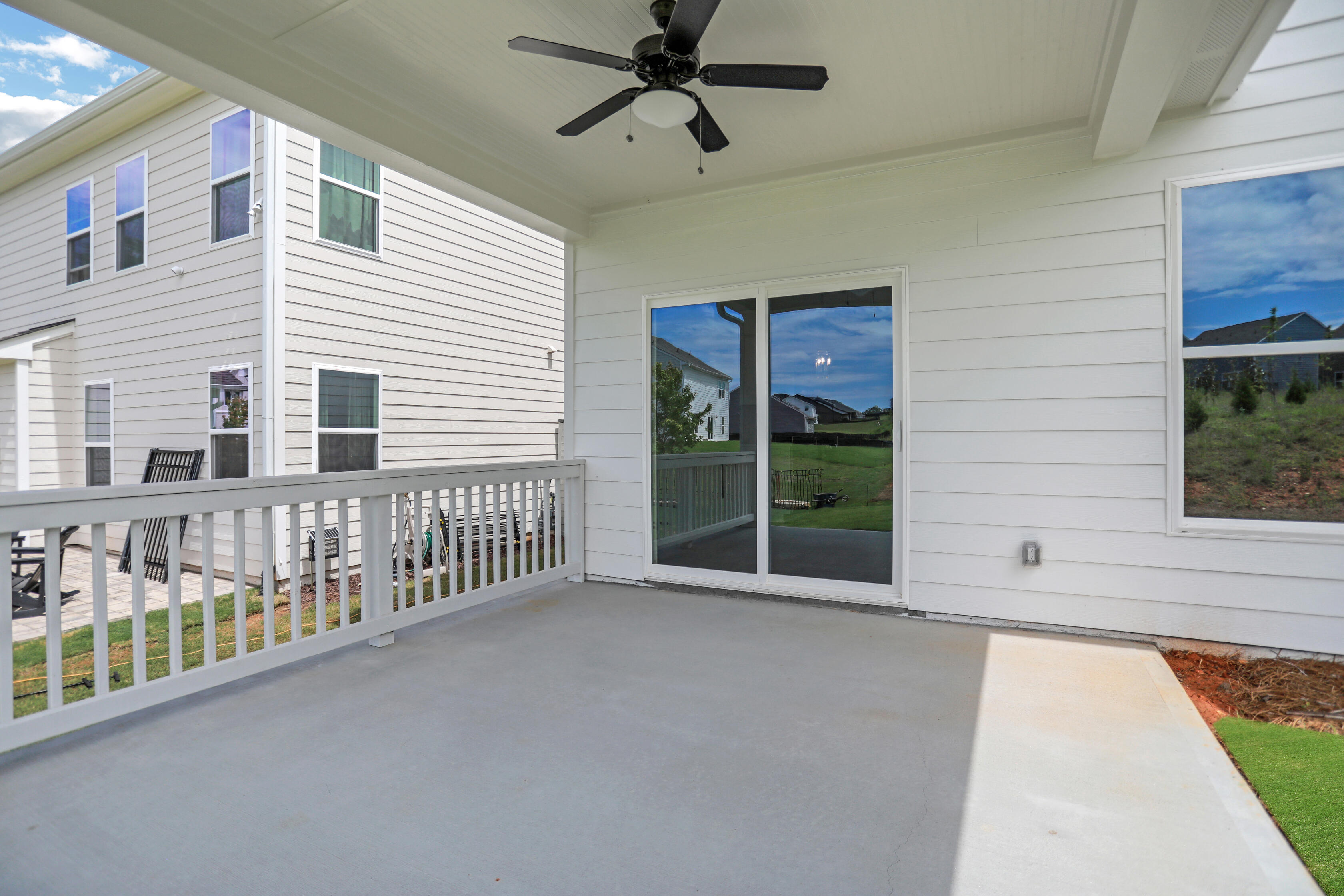 Backyard porch