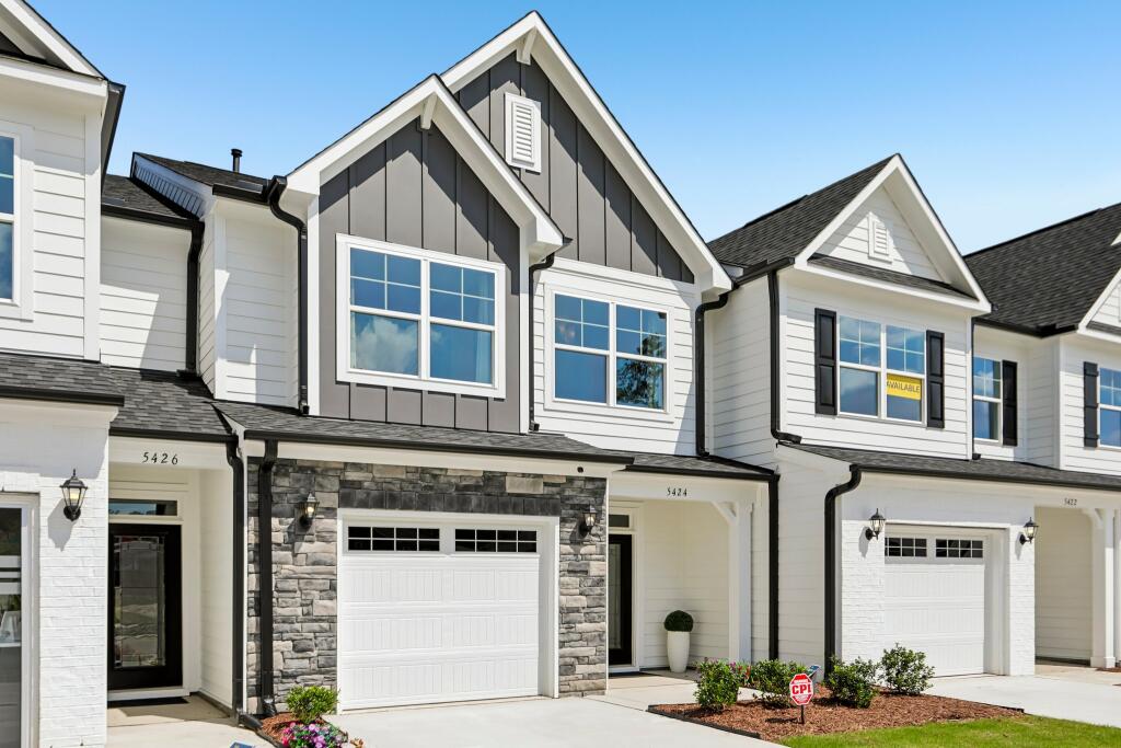 8006 Ashland F | Model Home at Running Brook Townes | Front Load Slab 070