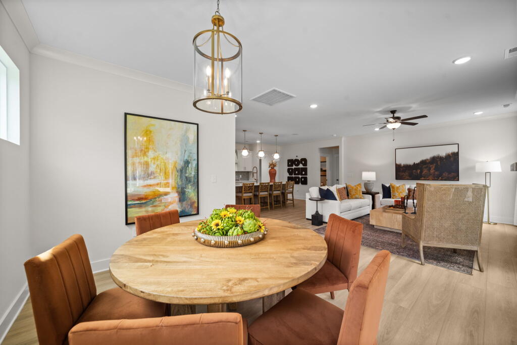 Open Living and Entertainment Space