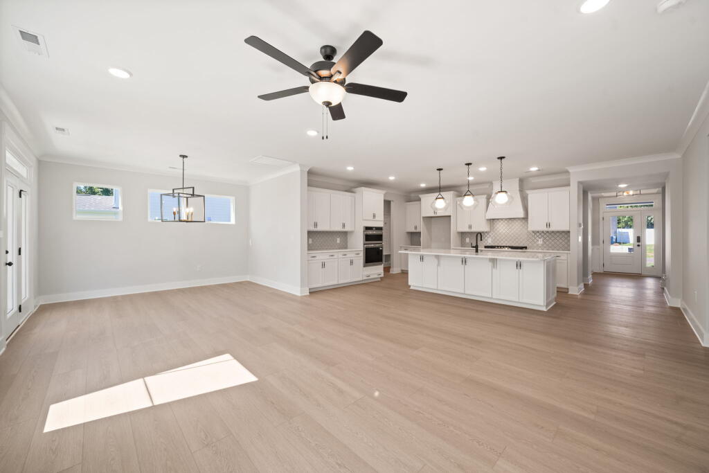 Minimalist Open Living Space