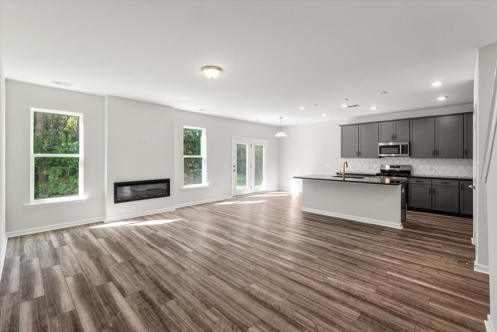 Open Concept Living Area