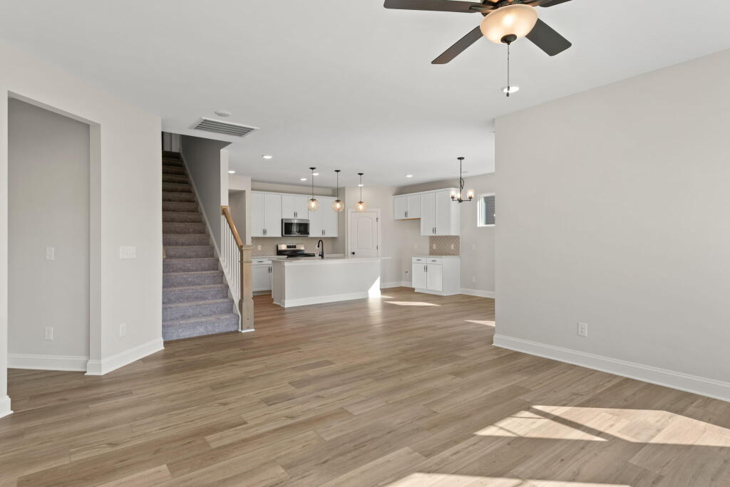 Spacious Shared Living Zone