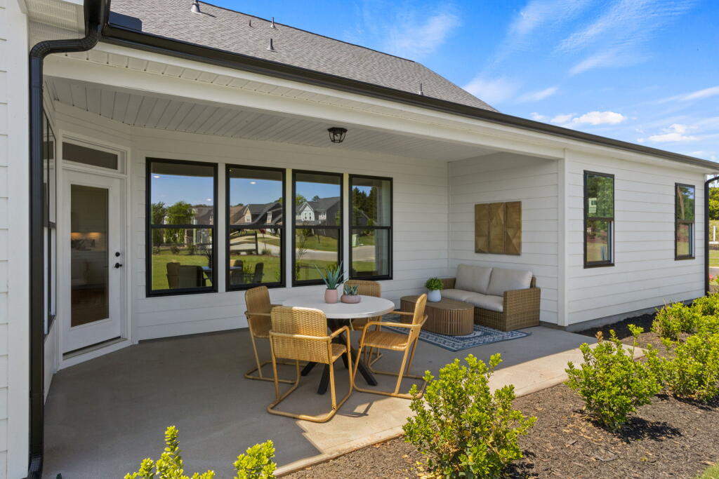 Covered porch