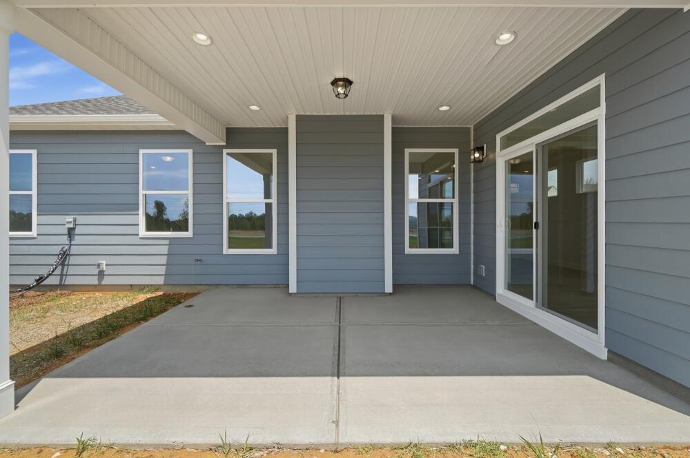 Backyard porch