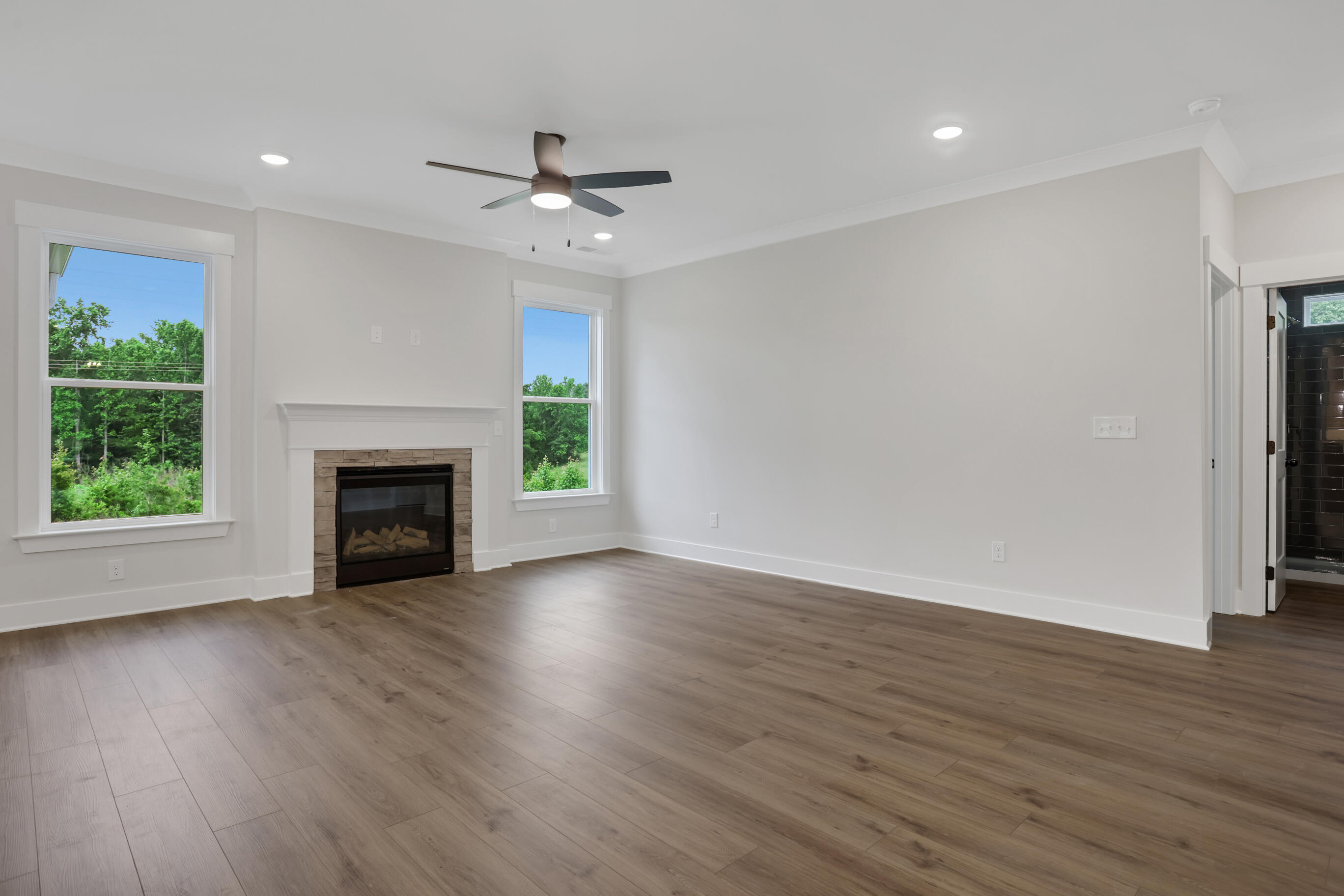 Open-Concept Living Area