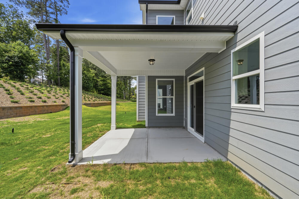 Backyard porch