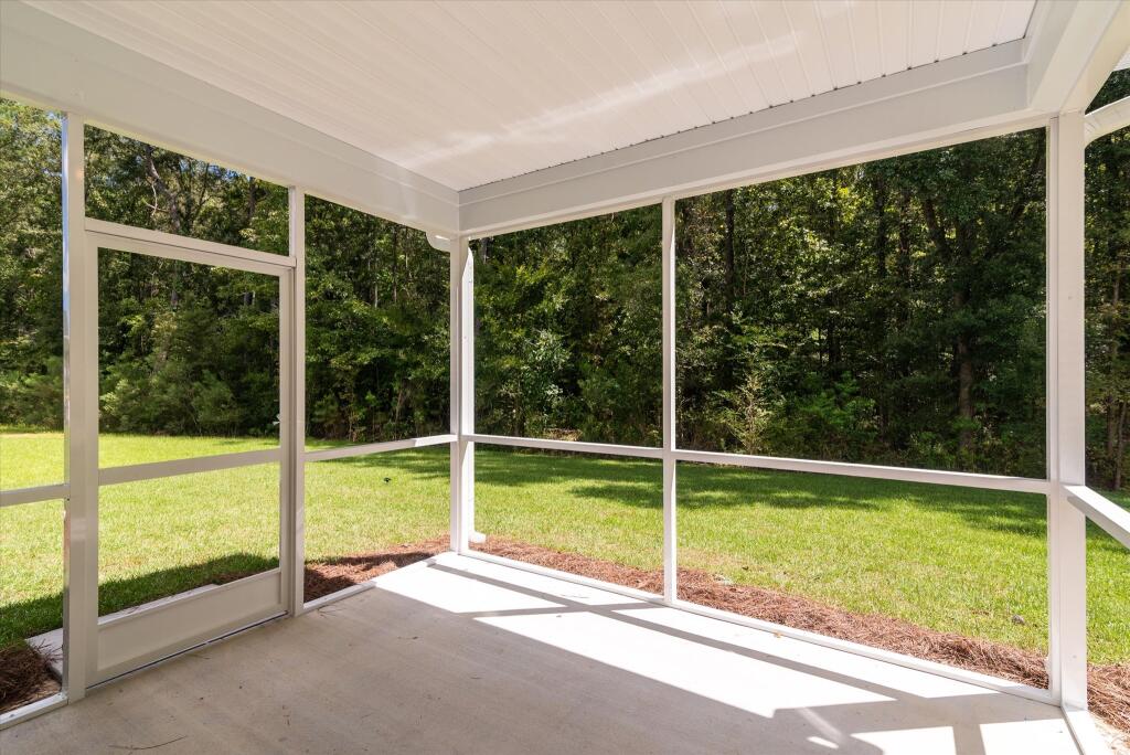 Screened porch