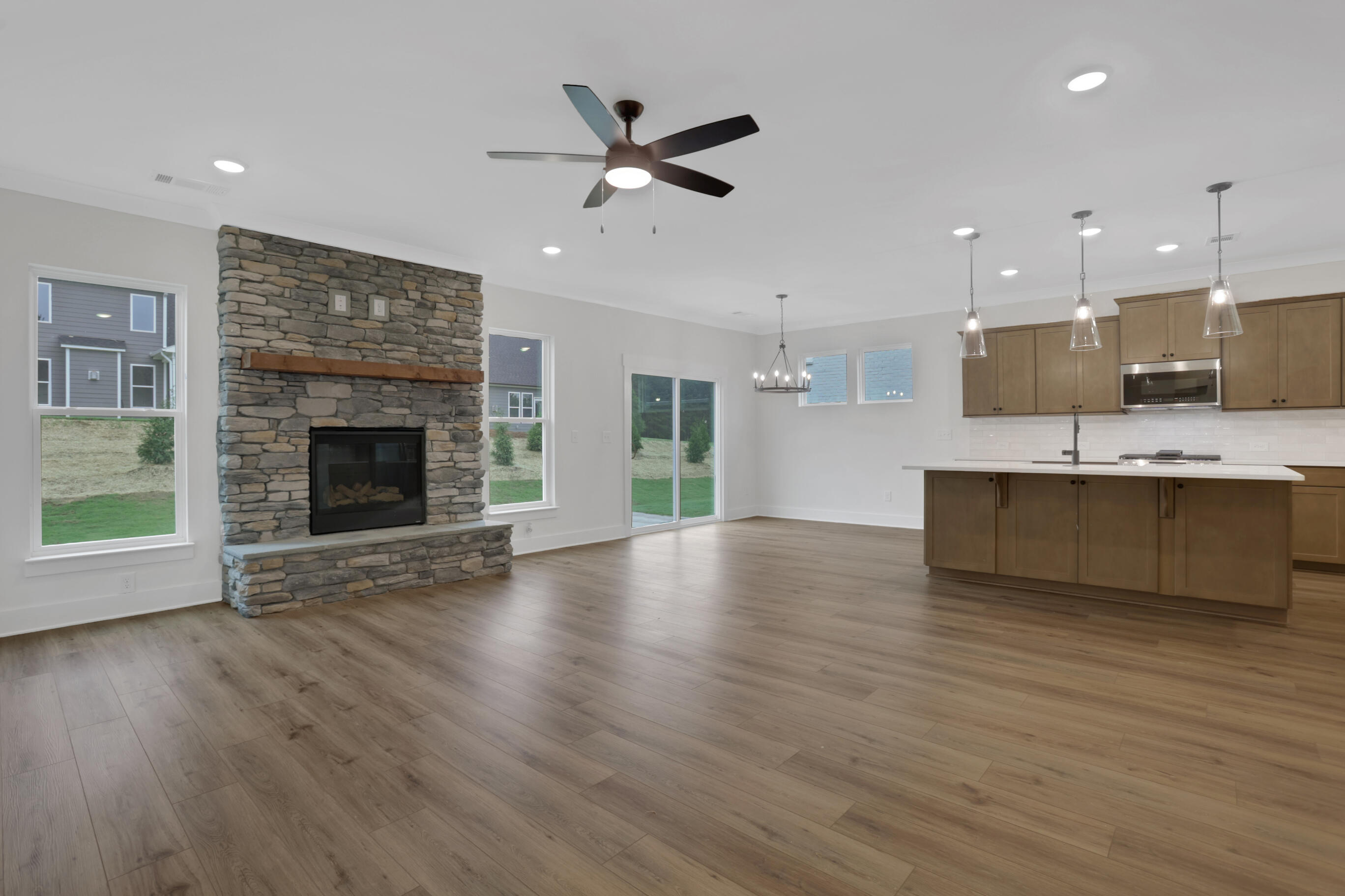 Open-Concept Living Area